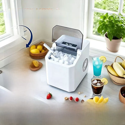 Compact Automatic Countertop Ice Maker