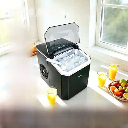 Compact Automatic Countertop Ice Maker