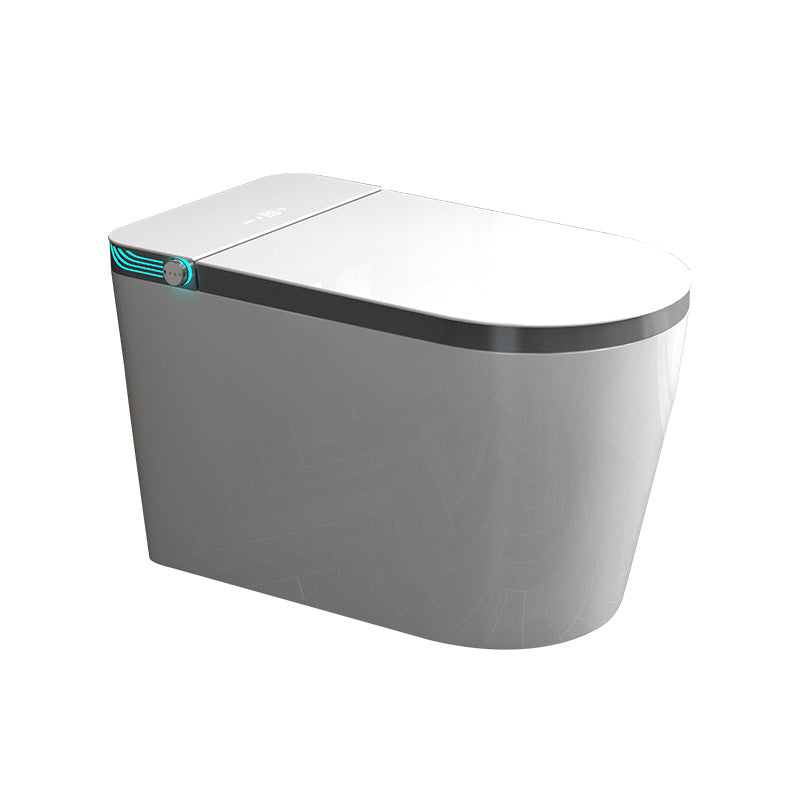 Compact Automatic Smart Toilet with Foam Shield