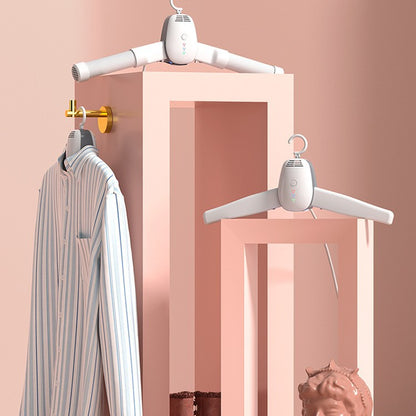 Compact folding clothes dryer