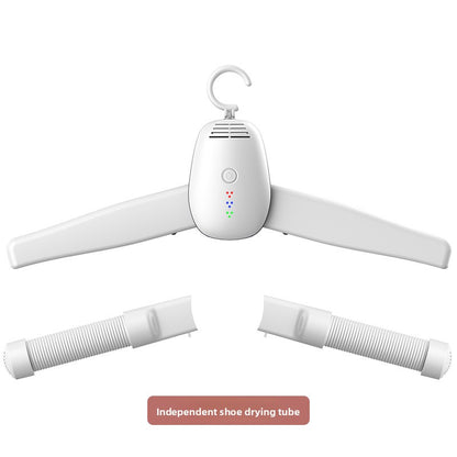 Compact folding clothes dryer