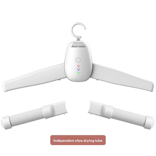 Compact folding clothes dryer