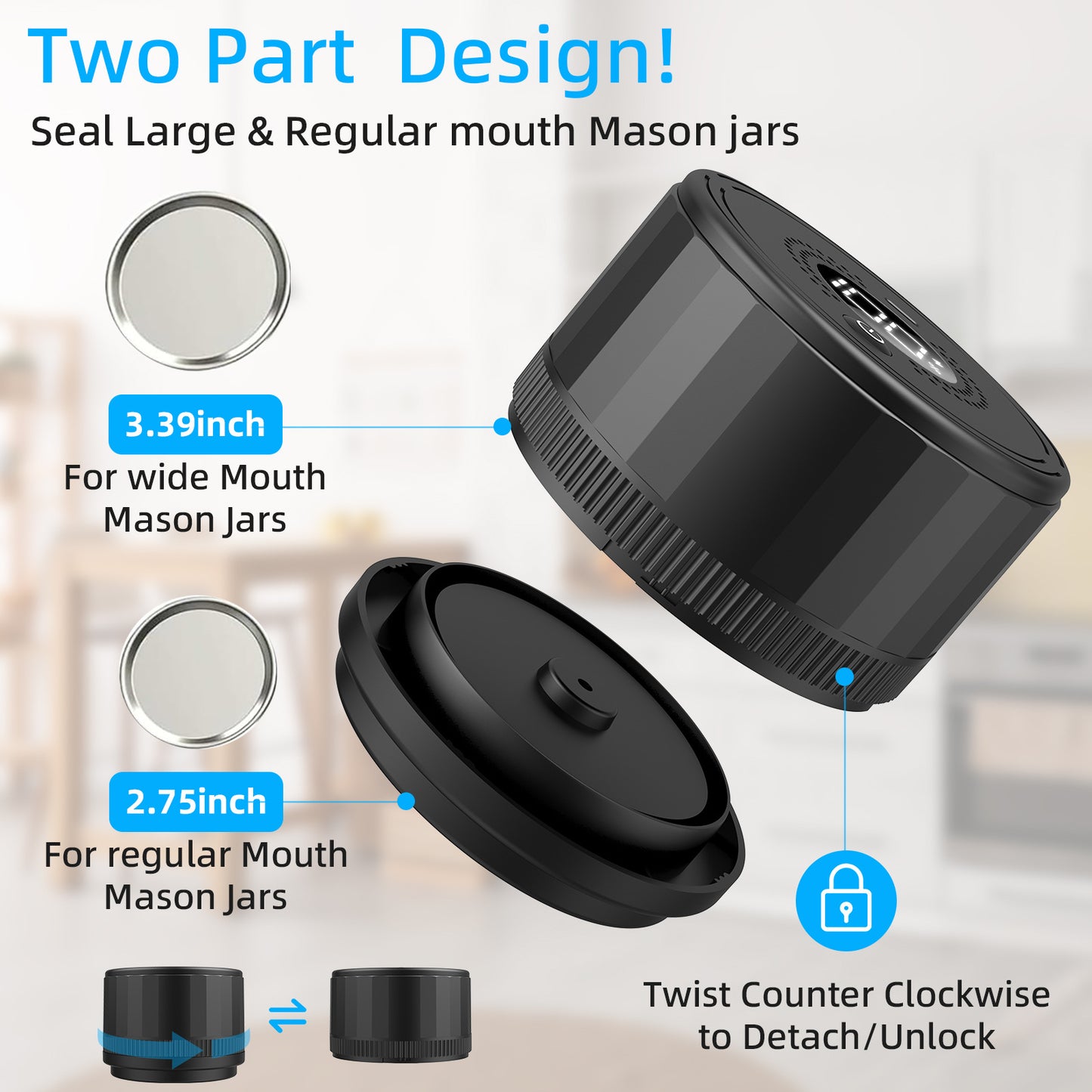 Compact Food Vacuum Sealer