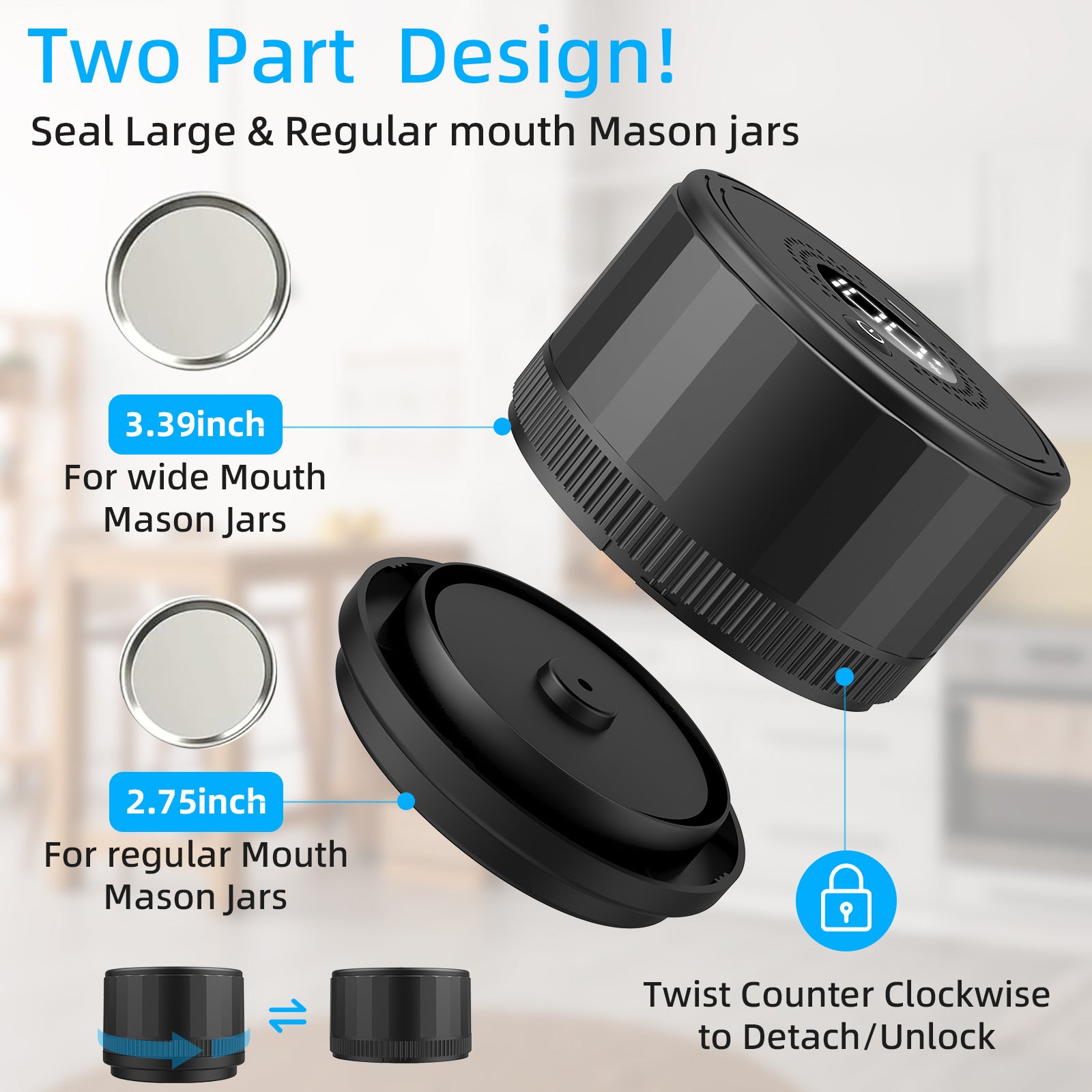 Compact Food Vacuum Sealer