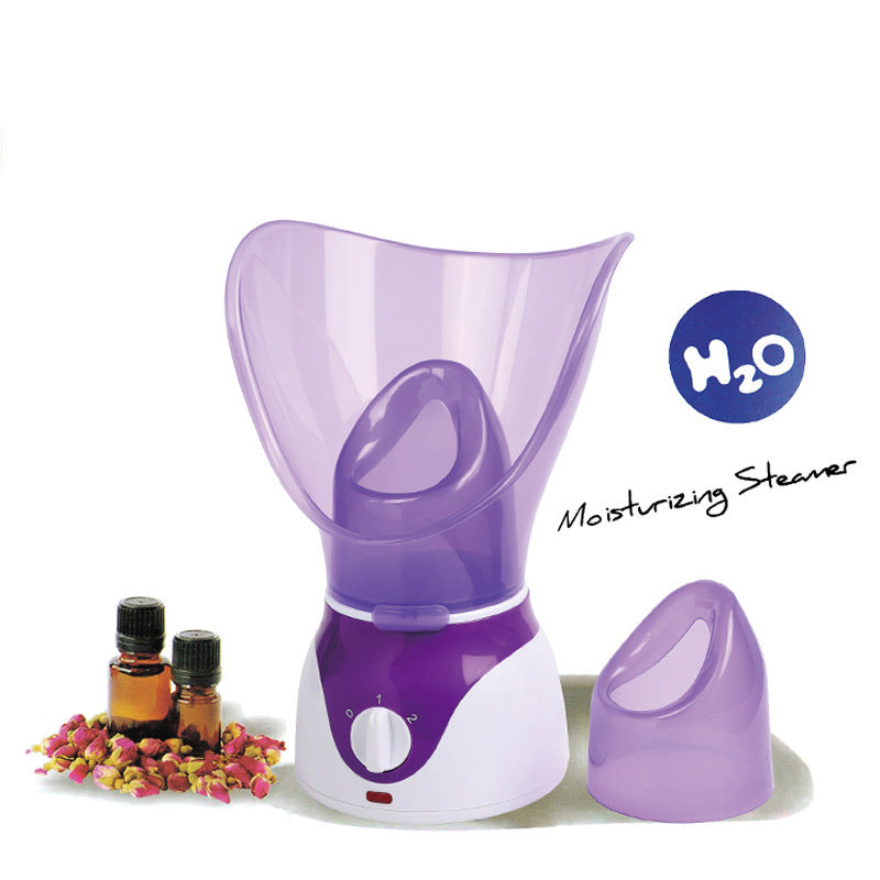 Compact Home Facial Steamer with Adjustable Steam