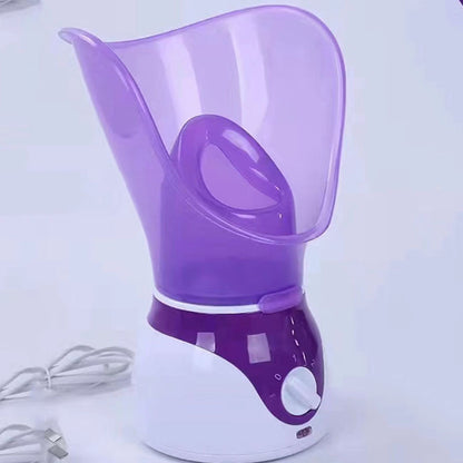 Compact Home Facial Steamer with Adjustable Steam