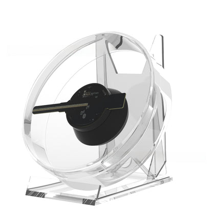 Compact LED desktop fan screen