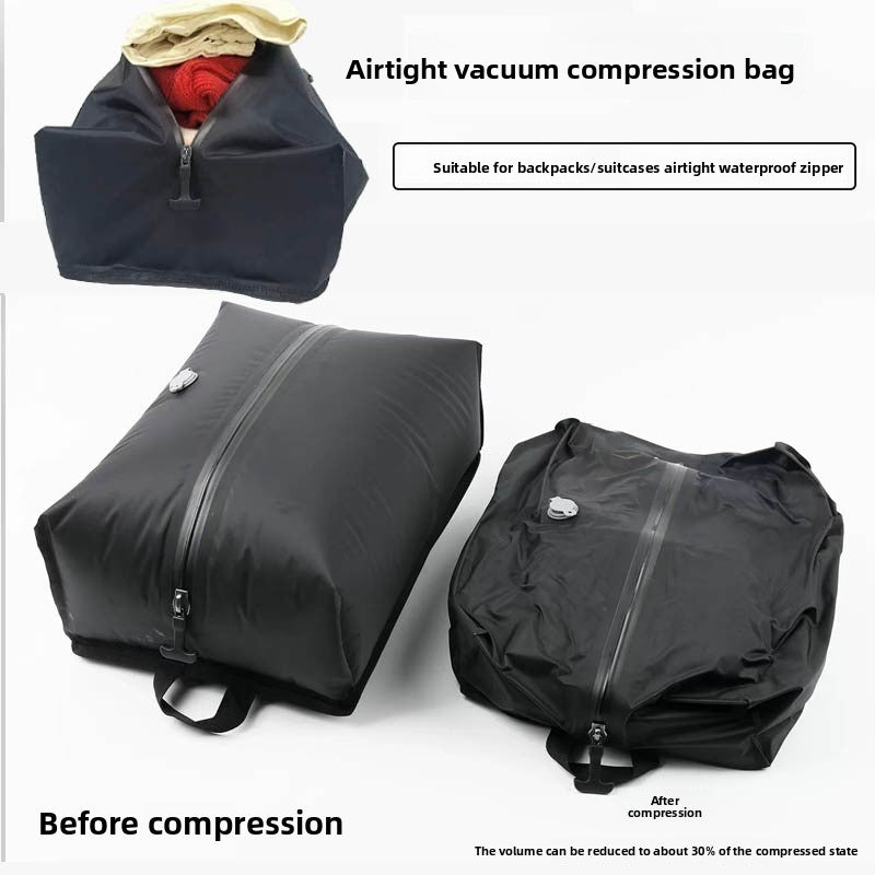 Compact Lightweight Travel Backpack with Vacuum Storage