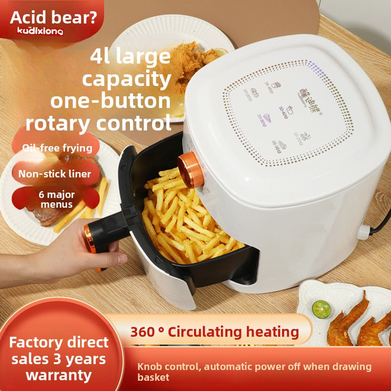 Compact Mechanical Air Fryer
