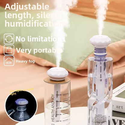 Compact portable charging humidifier