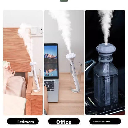 Compact portable charging humidifier