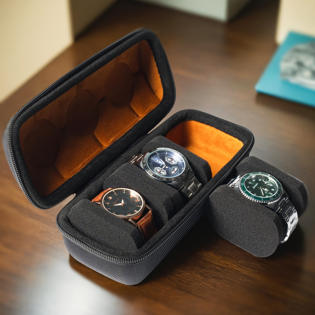 Compact Travel Watch Case