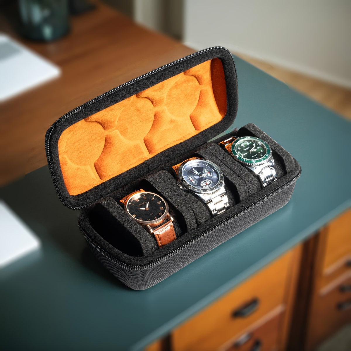 Compact Travel Watch Case
