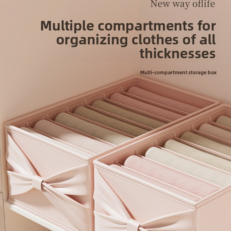 Compartment Wardrobe Bedroom Storage Box
