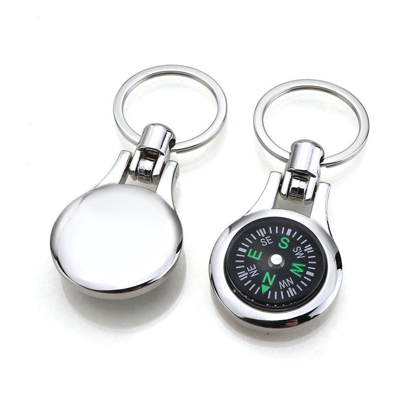 Compass keychain