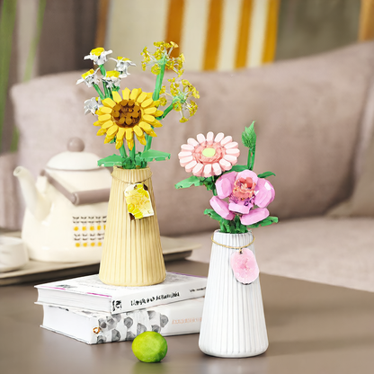 Compatible Building Blocks Bouquet Vase