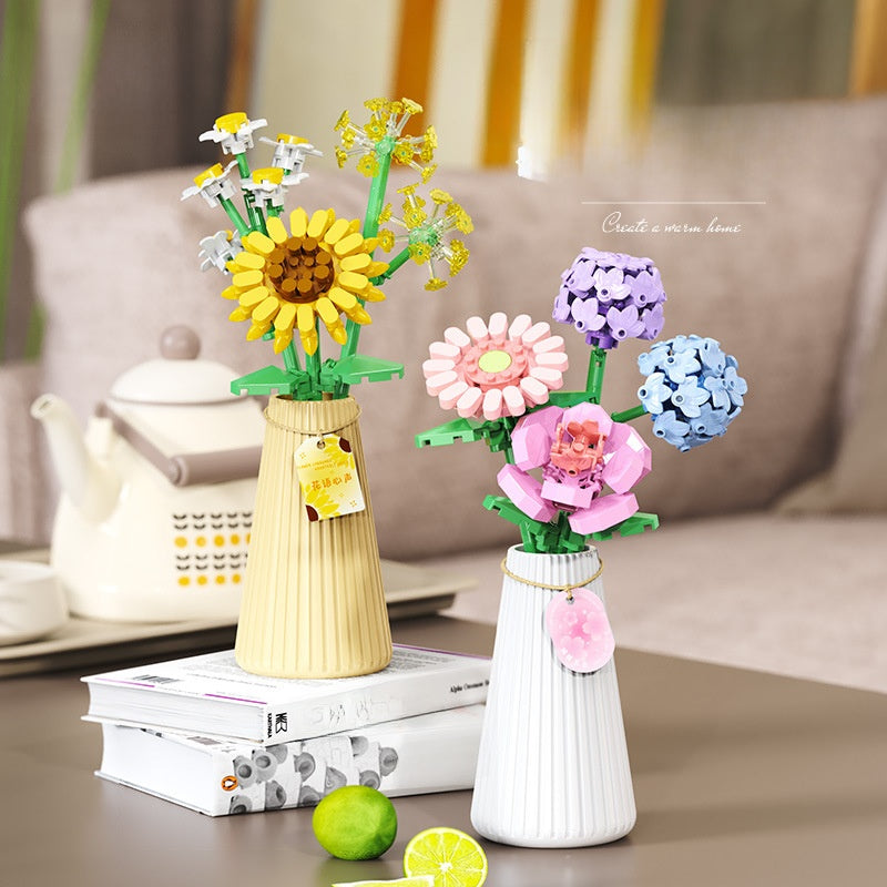 Compatible Building Blocks Flower Plant