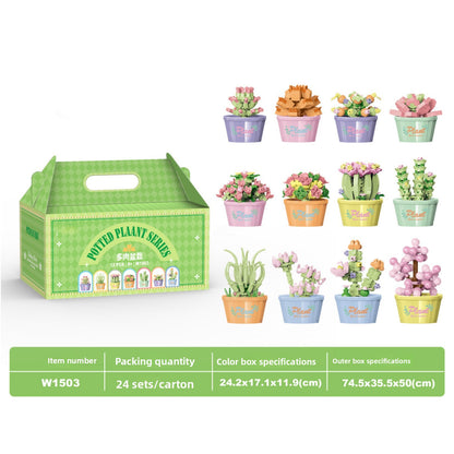 Compatible Building Blocks Flower Plant