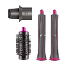 Curling iron cleaning brush gray