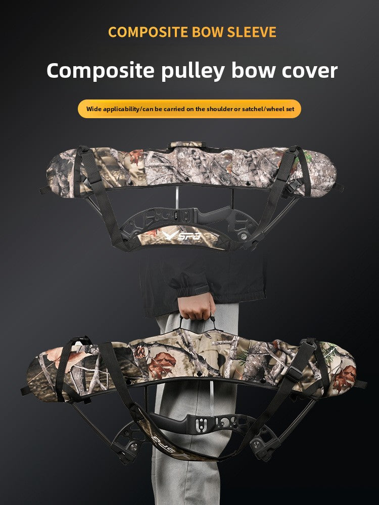 Composite Pulley Bow Cover, Portable Bow Bag, Competitive Archery Competition Bow Bag, Protective Wheel Set, Bow String Handbag