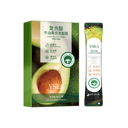 Compound Sour Avocado Bubble Mask