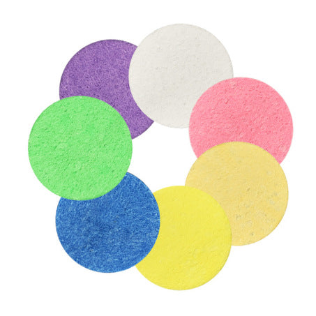 Compressed Wood Pulp Makeup Cleansing Puff