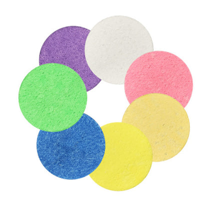 Compressed Wood Pulp Makeup Cleansing Puff