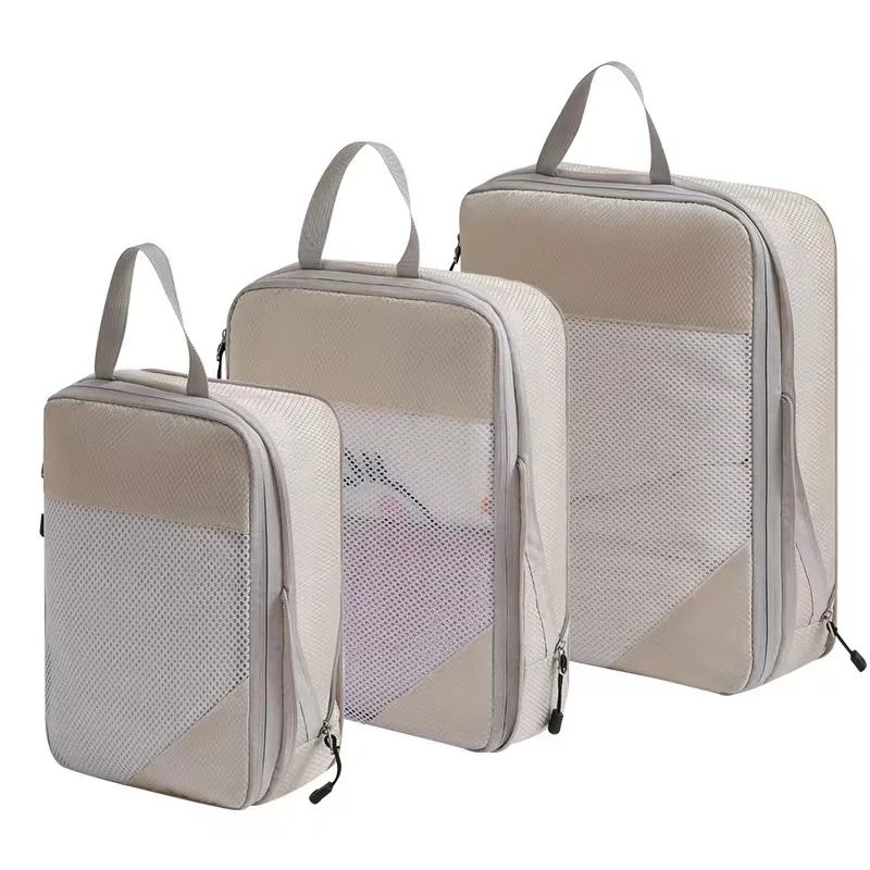 Compression Packing Cubes for Suitcases Travel Accessories E