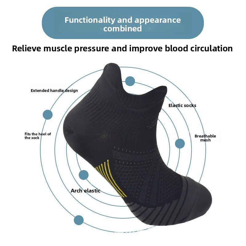 Compression Running Socks Quick Dry Breathable