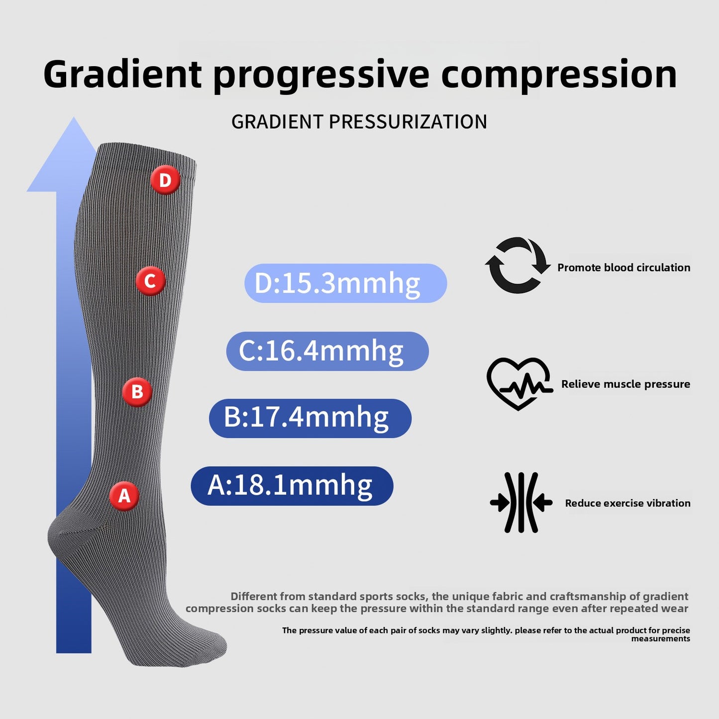 Compression Socks for Sports and Fitness