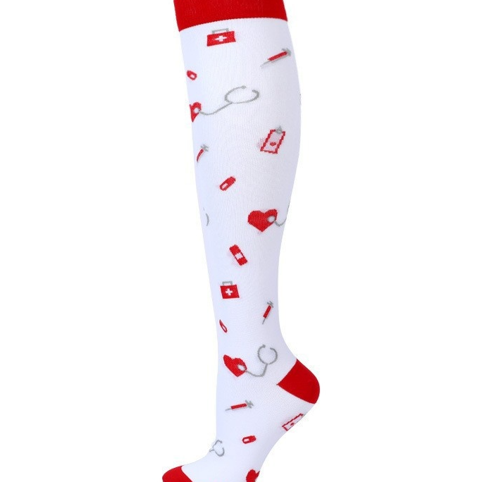 Compression Sport Socks for Running and Cycling