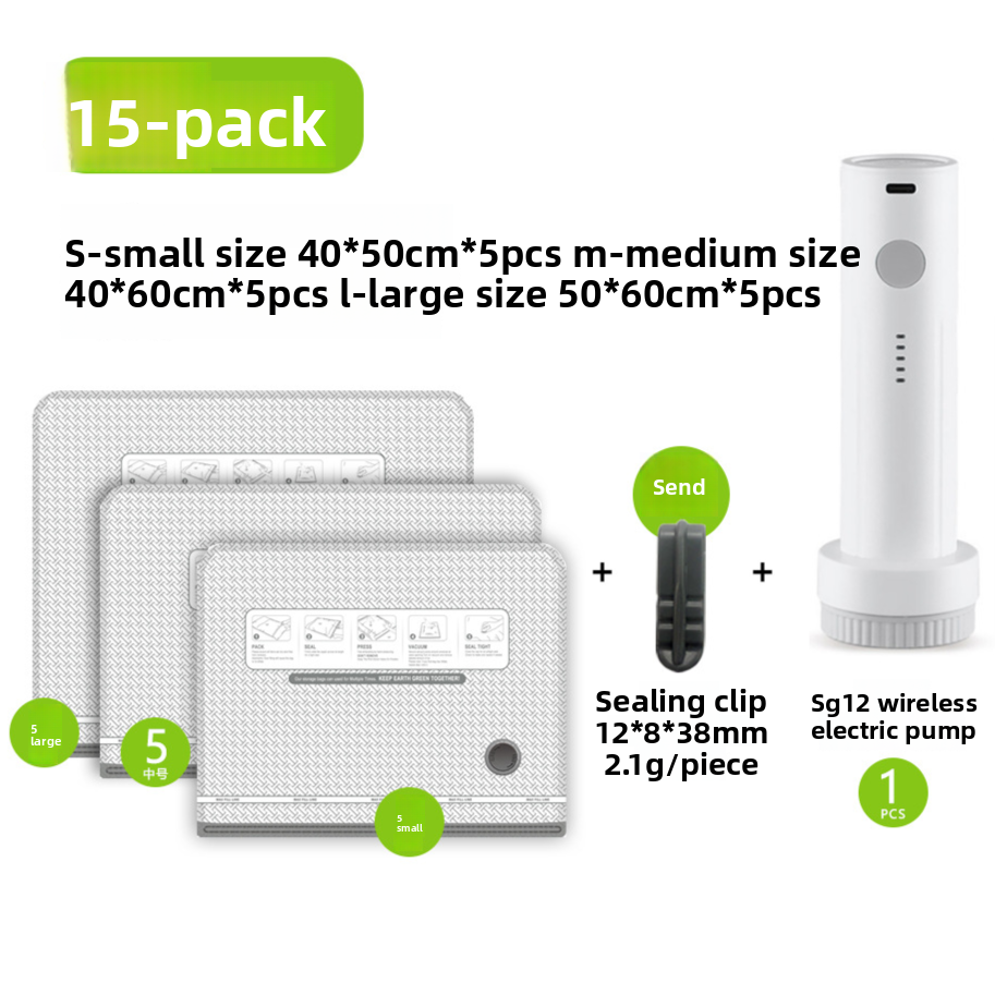 Compression Storage Bags with Air Valve