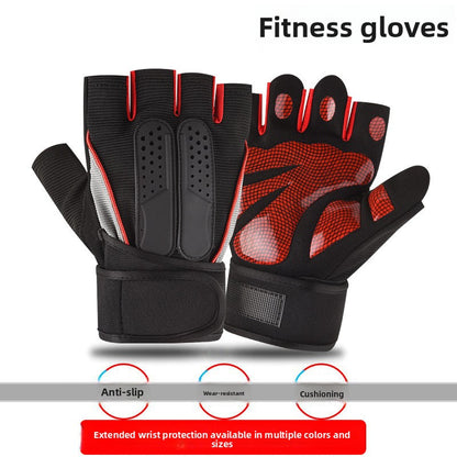 Compression Wrist Support Fitness Gloves for Exercise