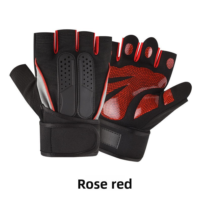 Compression Wrist Support Fitness Gloves for Exercise