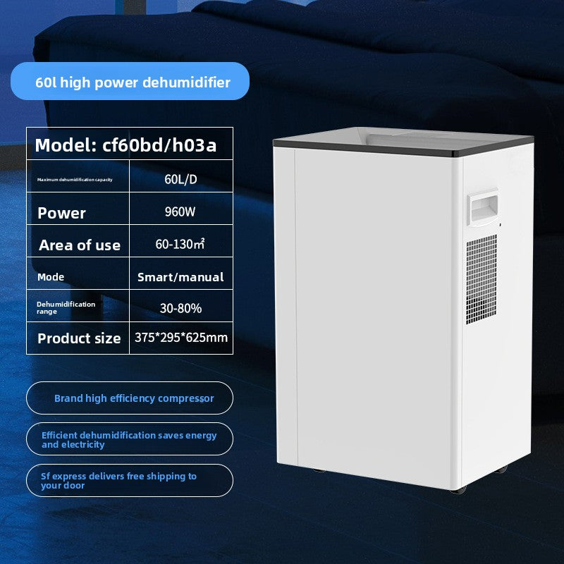 Compressor Dehumidifier Portable Moisture Absorber