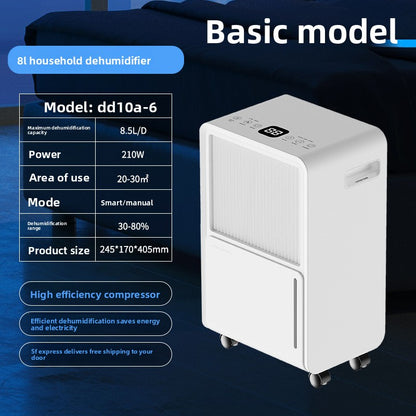 Compressor Dehumidifier Portable Moisture Absorber