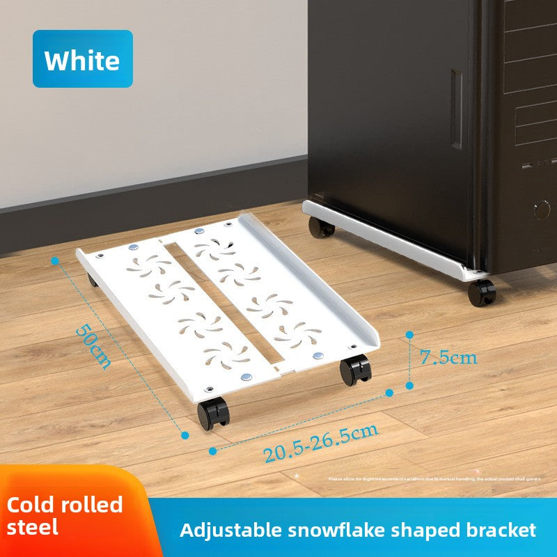 Computer host mobile bracket