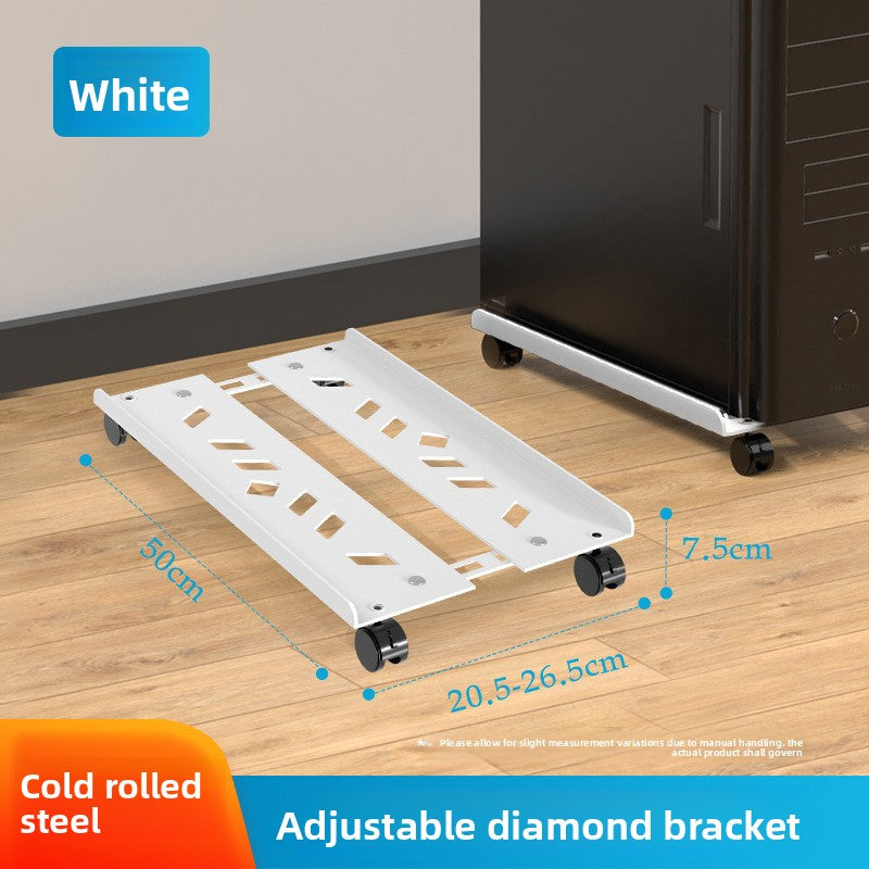 Computer host mobile bracket