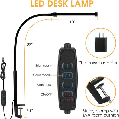 Computer screen eye-protection desk lamp