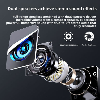 Computer speaker, desktop subwoofer, small amplifier