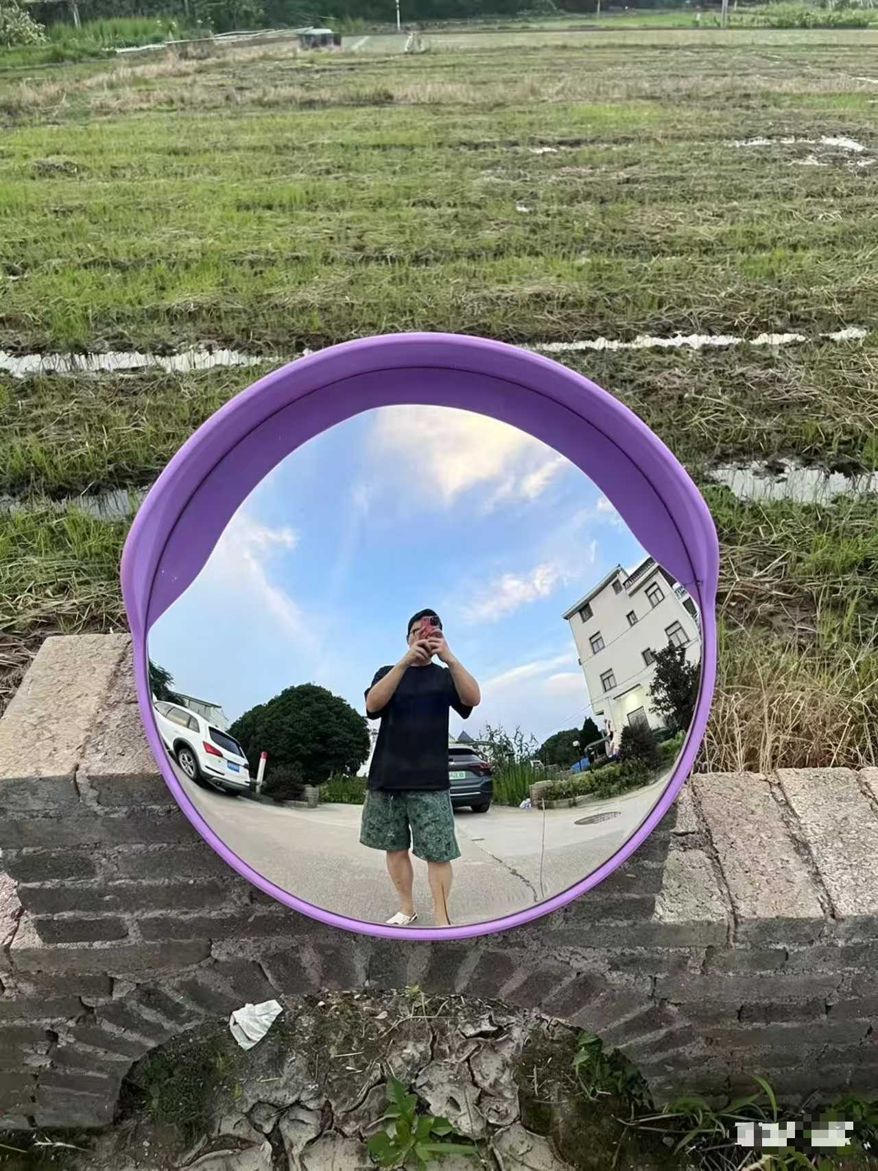 Concave-convex mirror