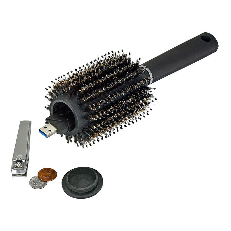 Concealed Comb and Pill Storage Box