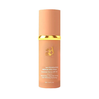 Concealing, moisturizing and non-smudging foundation