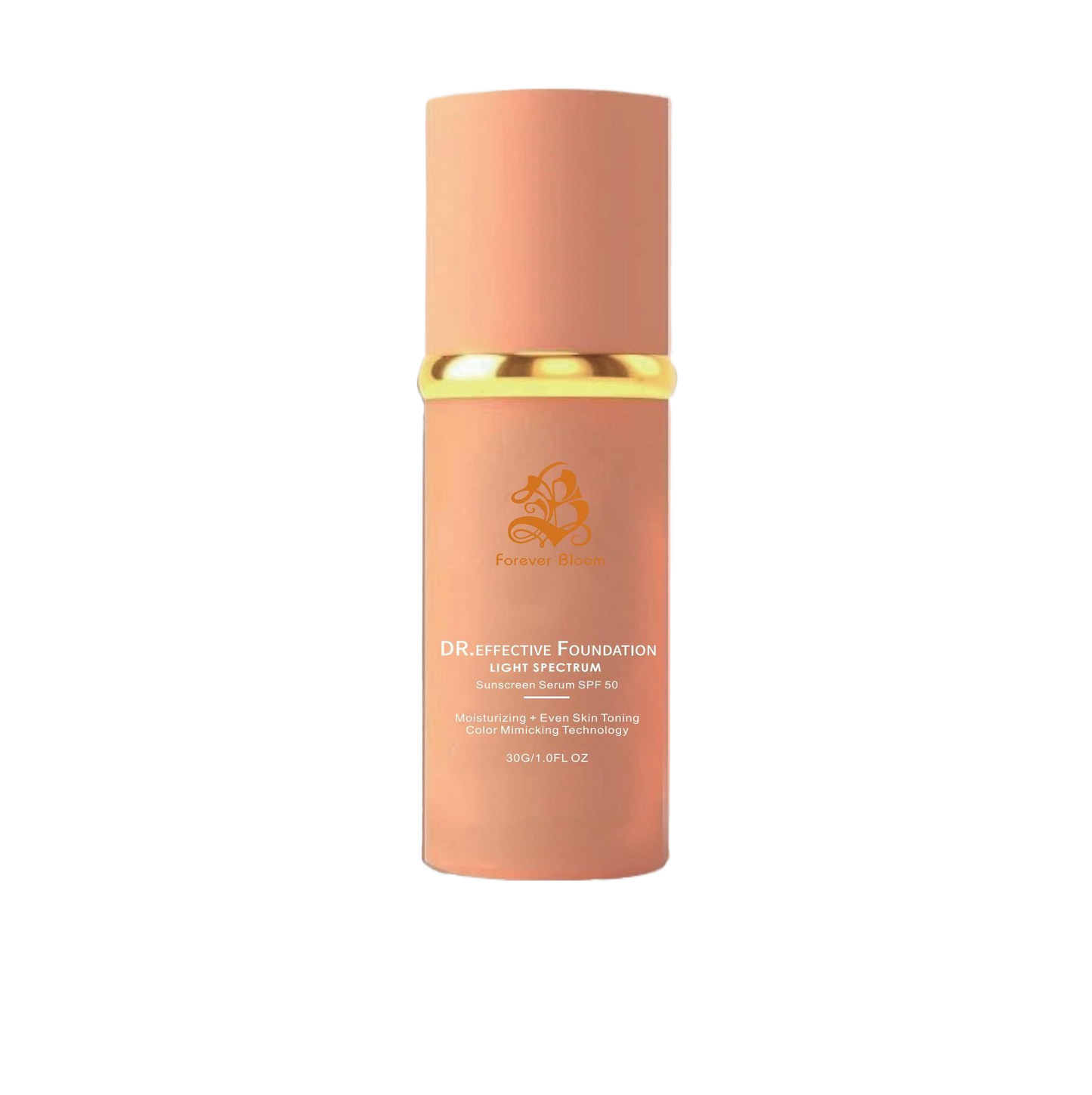 Concealing, moisturizing and non-smudging foundation