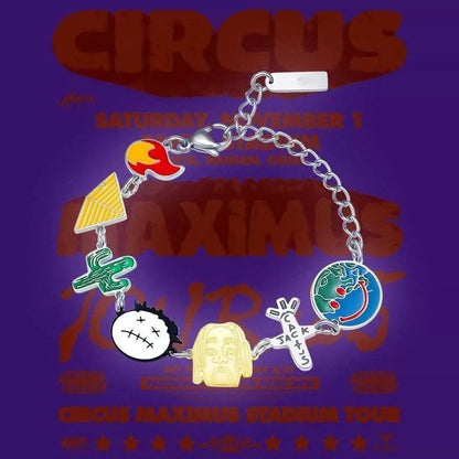 Concert-themed bracelet