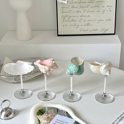 Conch Shell Wine Glass