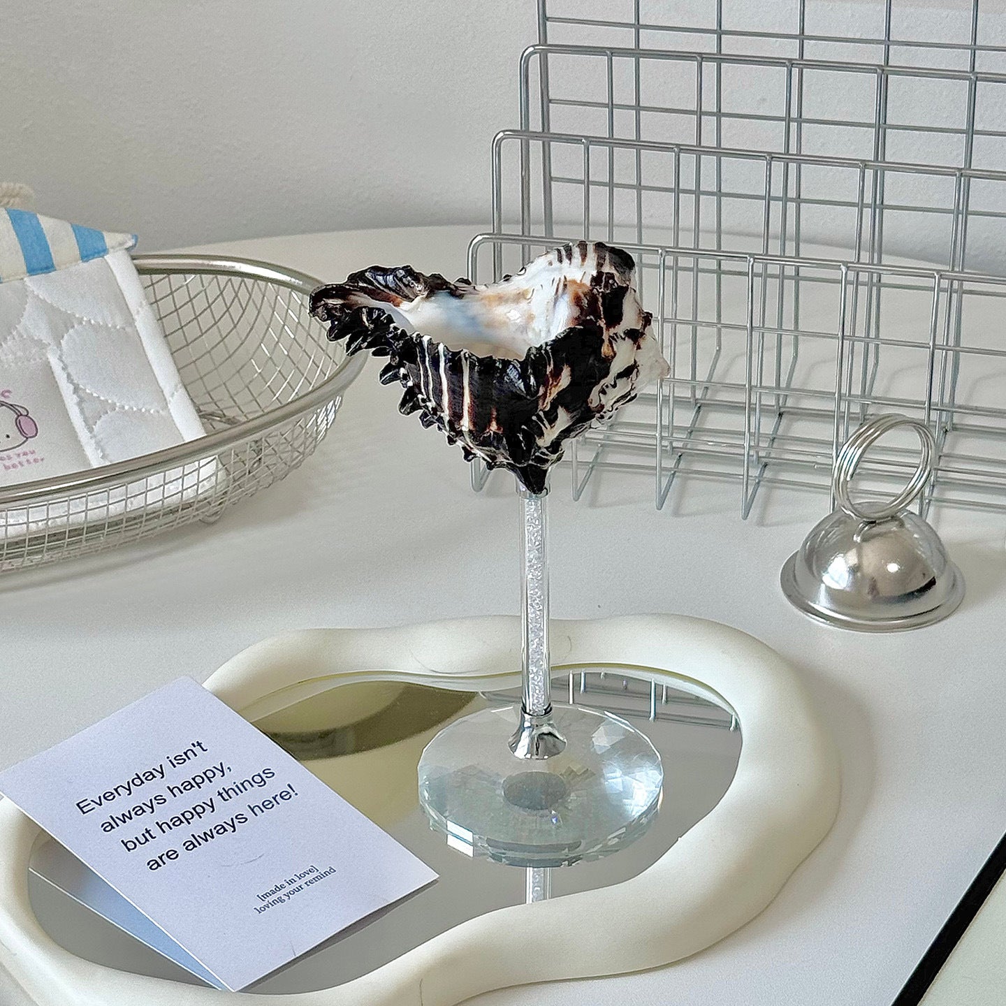 Conch Shell Wine Glass