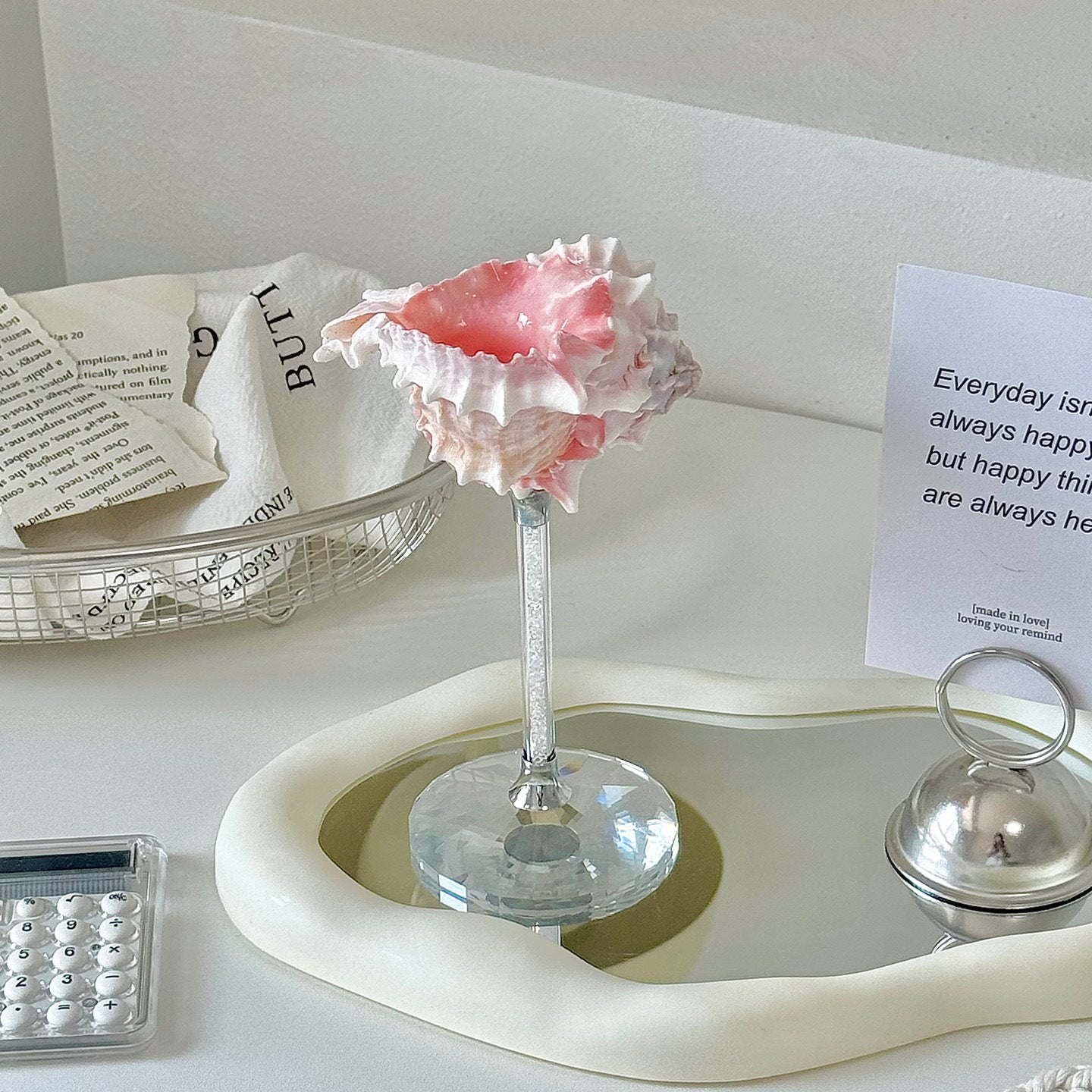 Conch Shell Wine Glass