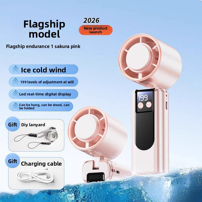 Connected Semiconductor Cooling Handheld Fan