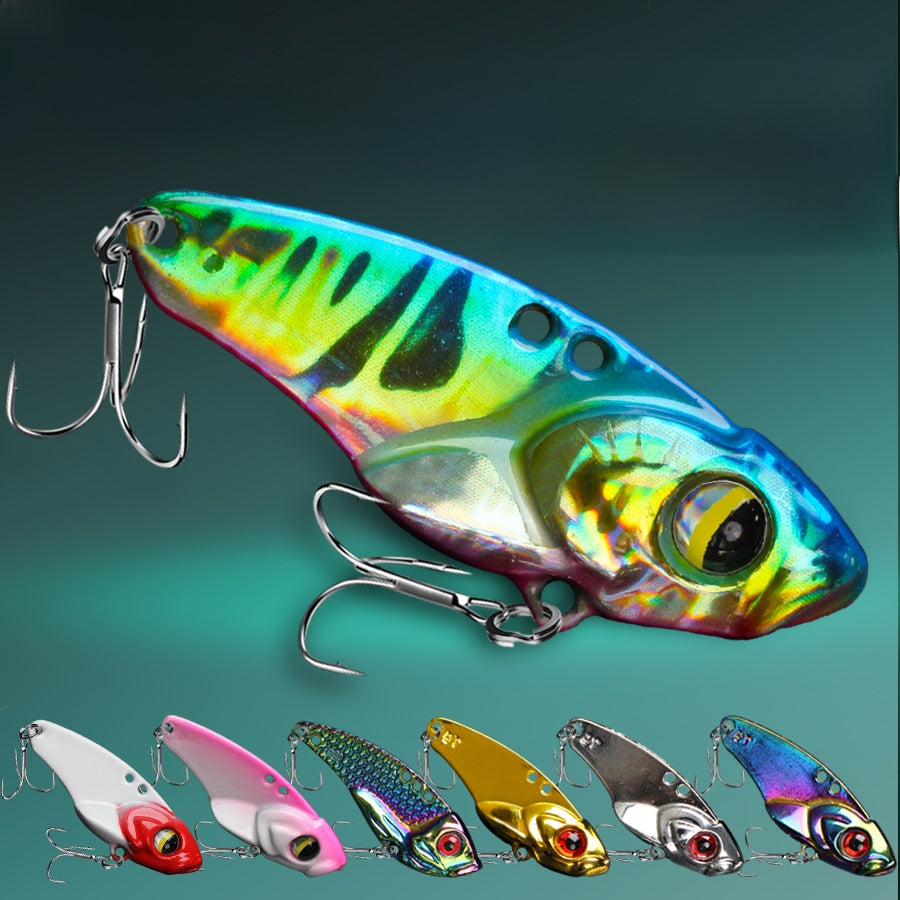 Conora Vib Rattlesnake Tail Long Cast Fishing Lure Set
